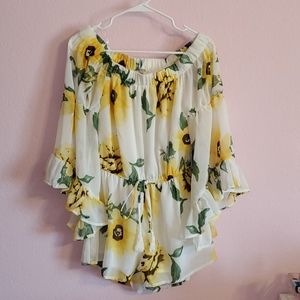 Flower romper